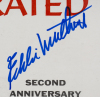 EDDIE MATHEWS SIGNED AUGUST 20, 1956, SPORTS ILLUSTRATED MAGAZINE SECOND ANNIVERSARY GROUP OF SEVEN - 8