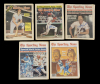 MIKE SCHMIDT SIGNED SPORTING NEWS GROUP OF FIVE