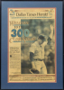 NOLAN RYAN SIGNED AND FRAMED NEWSPAPER ARTICLES GROUP OF THREE - 3