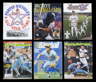 ROBIN YOUNT SIGNED PUBLICATIONS GROUP OF SIX