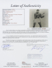 MUHAMMAD ALI SIGNED BOXING STANCE PHOTOGRAPH - 4