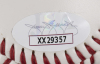 TED WILLIAMS SIGNED HITTERS HALL OF FAME BASEBALL - 4