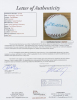 TED WILLIAMS SIGNED HITTERS HALL OF FAME BASEBALL - 5
