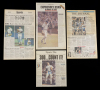 NOLAN RYAN SIGNED 300th WIN ARTICLES GROUP OF FOUR