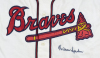 WARREN SPAHN SIGNED MILWAUKEE BRAVES JERSEY - 2