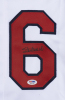 STAN MUSIAL SIGNED ST. LOUIS CARDINALS JERSEY - 2