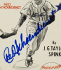 RED SCHOENDIENST SIGNED ST. LOUIS CARDINALS JERSEY AND PUBLICATIONS GROUP OF FOUR - 9