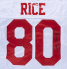 JERRY RICE SIGNED SAN FRANCISCO 49ers FOOTBALL JERSEY - 3